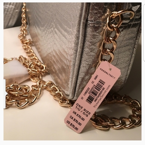Victoria Secret Silver Purse - Picture 6 of 8